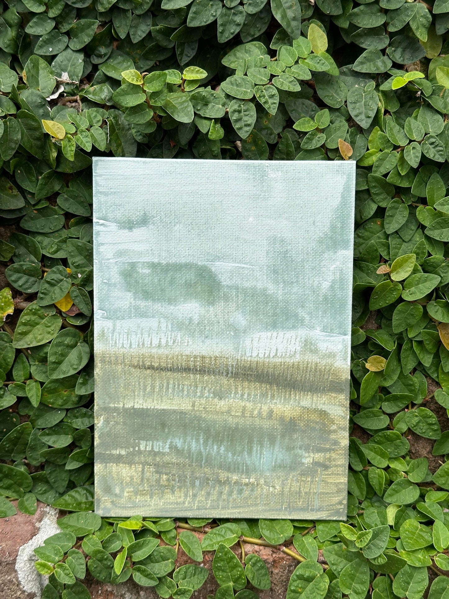 Haley Mathewes Original 5x7 Waterway on Canvas Panel