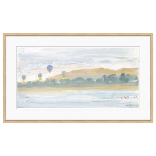 Hot Air Balloons, Framed Artwork