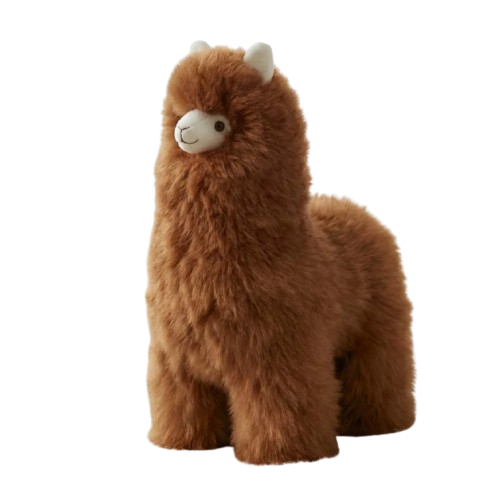 Stuffed Animal - Brown Alpaca