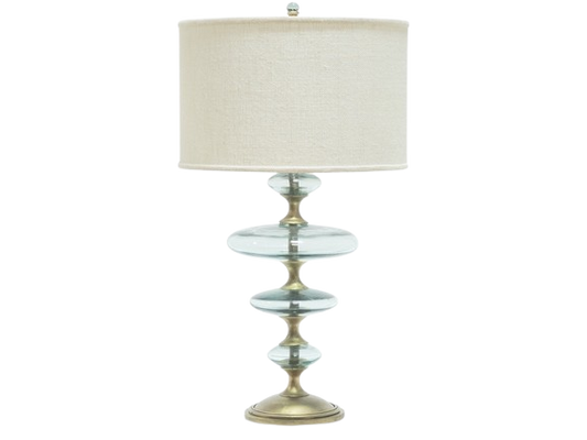 Glass Disc Lamp