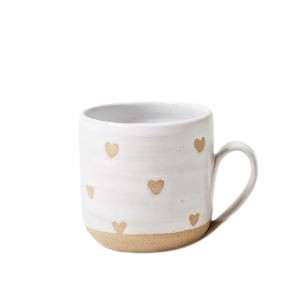 Confetti Heart Mug
