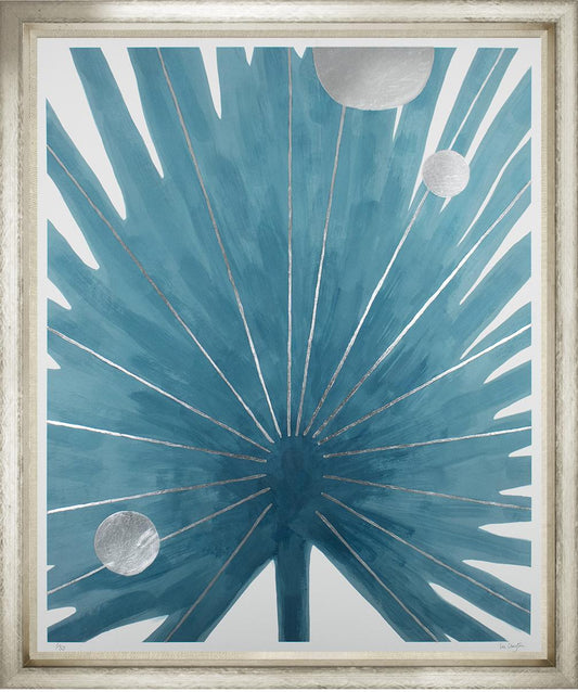 Embellished Palms, 35"x42", Floor Model Pricing