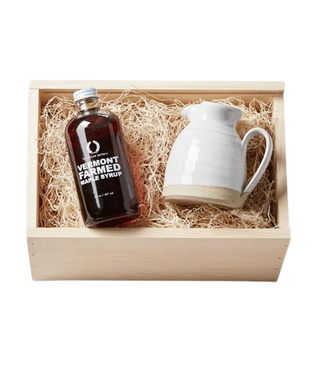 Maple Syrup & Bell Pitcher Gift