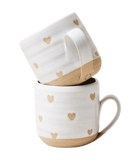 Confetti Heart Mug