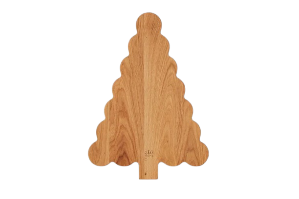 Scalloped Tree Cutting Board, Large