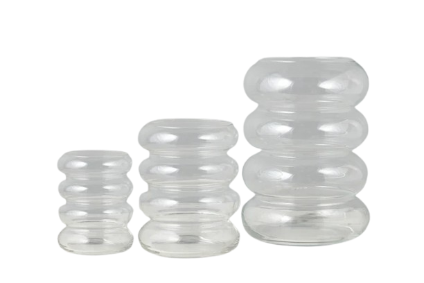 Scalloped Flower Vase