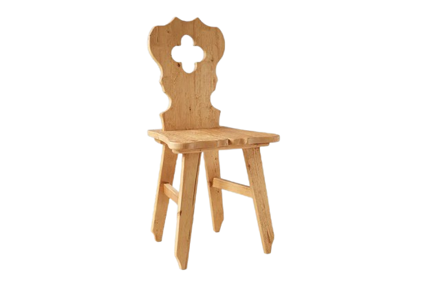Tyrolean Chair, Natural Clover