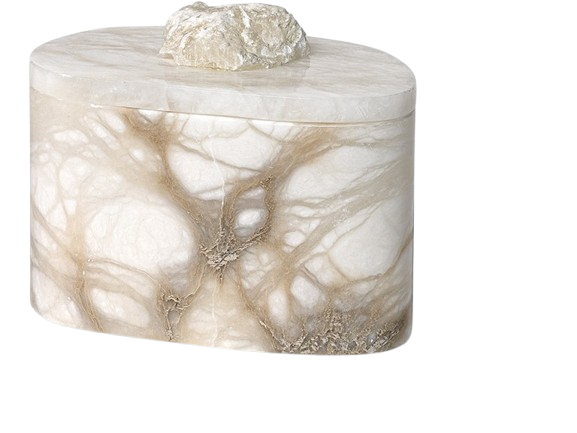 CELINE ALABASTER BOX, LARGE