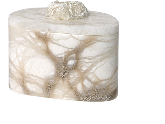CELINE ALABASTER BOX, LARGE