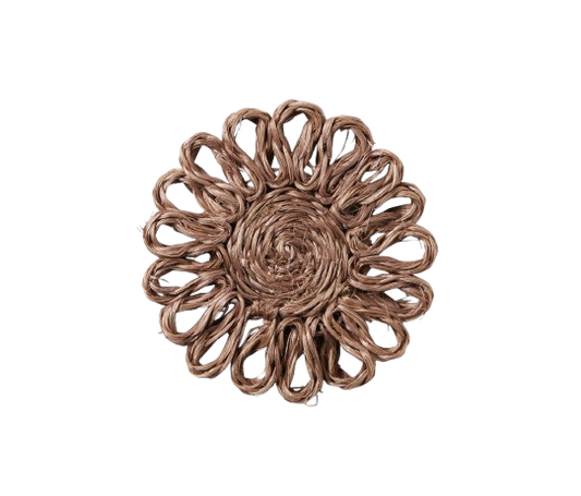 Teigan Brown Floral Coasters