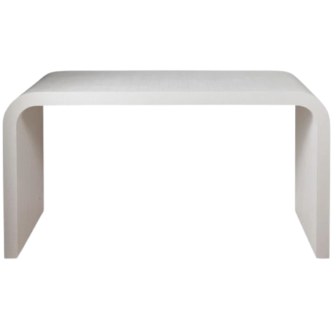Cielo Console Table, White Linen, 60W x 22D x 31H