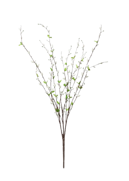 Artificial Pussy Willow Spray - 37", 1 stem