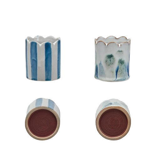 Stoneware Matchstick Holder w/ Striker