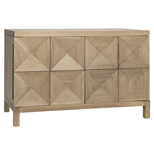 Quadrant 2 Door Sideboard, Washed Walnut