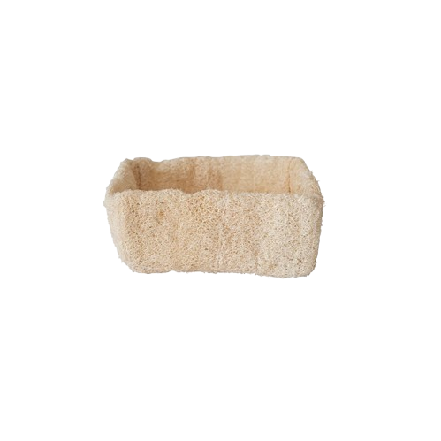 Loofah Container, Natural