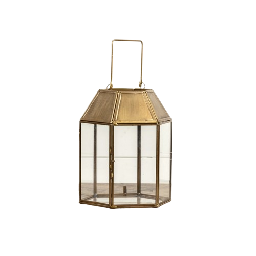 8.5" Gold Lantern