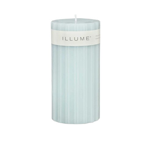Fresh Sea Salt Medium Fragranced Pillar Candle