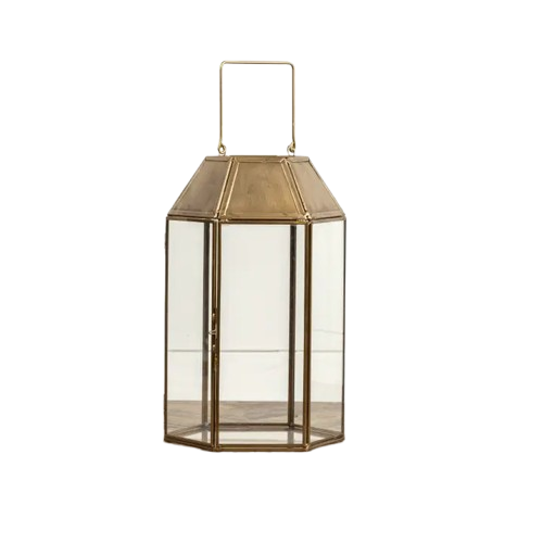 11.5" Gold Lantern