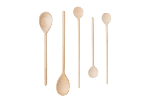 French Cooking Spoon Set, Beechwood