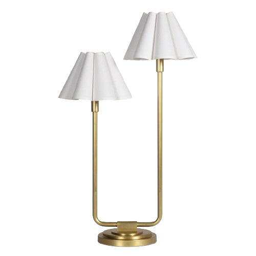 Polly Double Arm Table Lamp