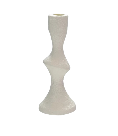 Cast Iron Taper Holder, Volcano Finish