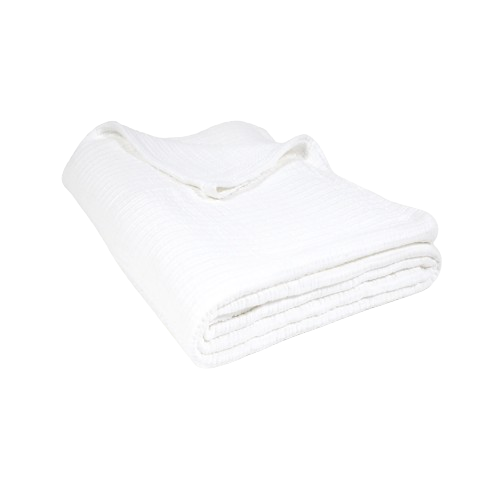 Chatham Cream King Matelasse Blanket, King