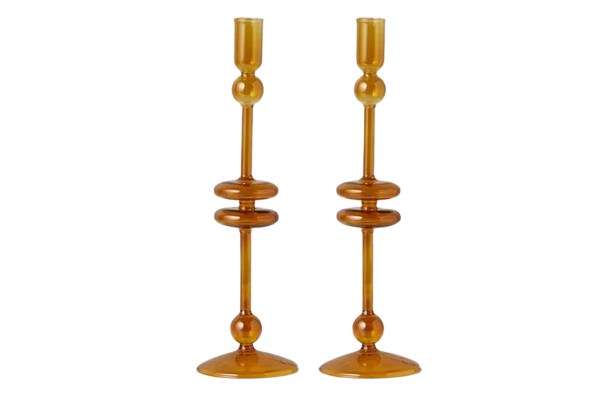 Glass Candlestick INDIVIDUAL, Large