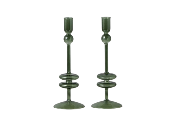 Glass Candlestick INDIVIDUAL, Medium