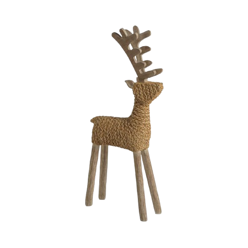 Standing Deer - 14 in *sidewalk sale, 1, remaining 2 normal price. change post sidewalk sale back. due to damage on antler.