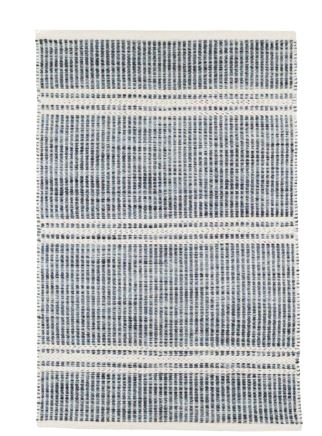 MALTA BLUE WOVEN WOOL RUG