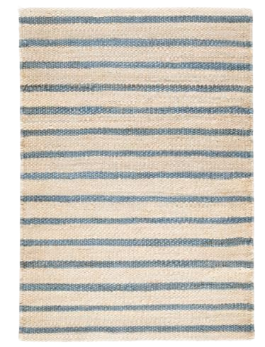 Moana Stripe Woven Jute Rug, 2.5x8