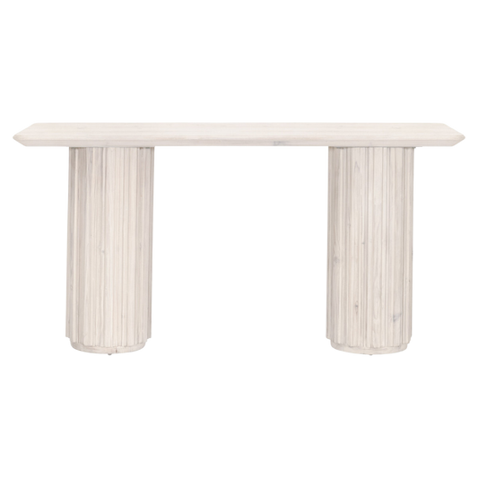 Roma Console Table - White Wash