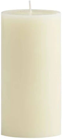 3"D x 6"H Unscented Pillar Candle