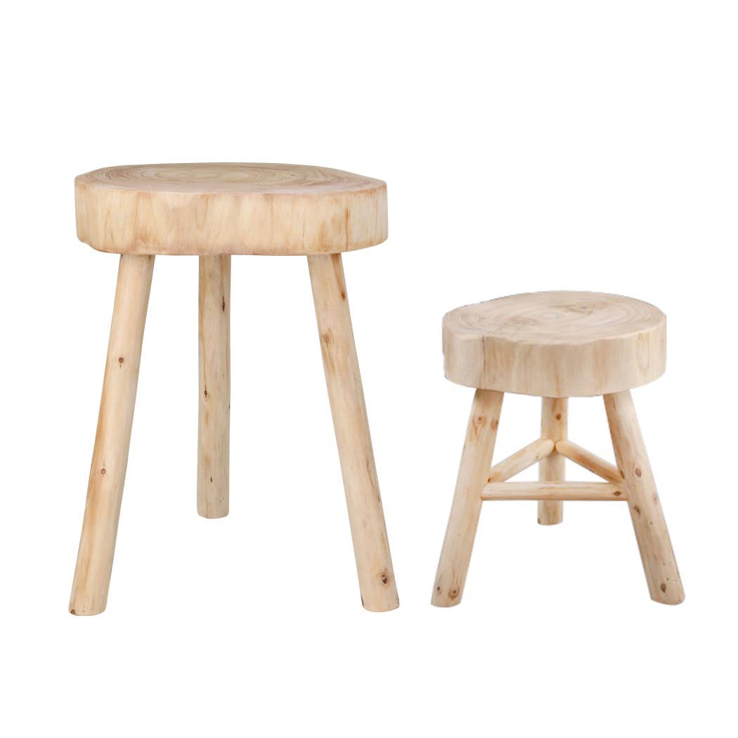 Primitive Three-Leg Stool, 16”