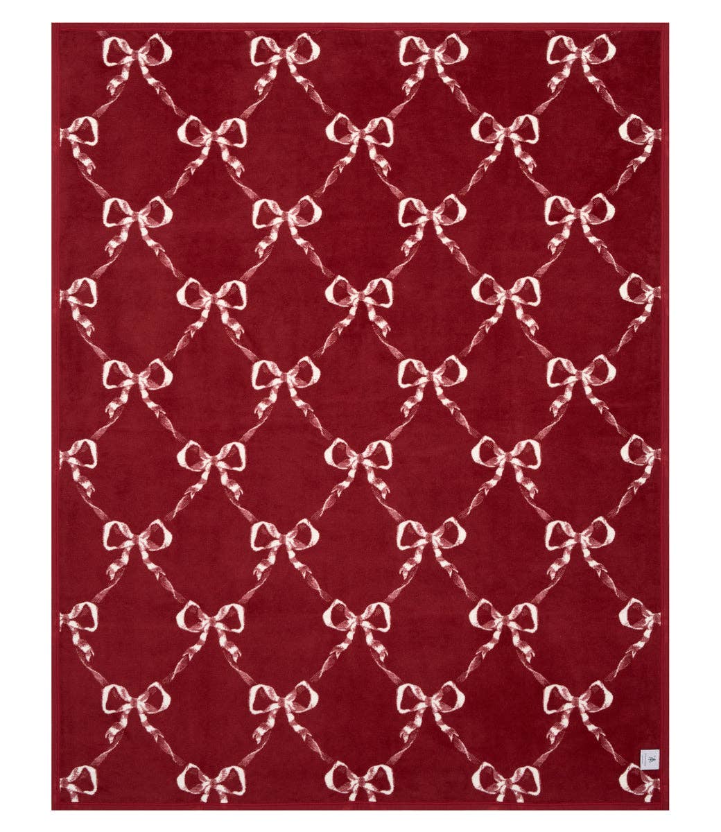 December Bows Blanket
