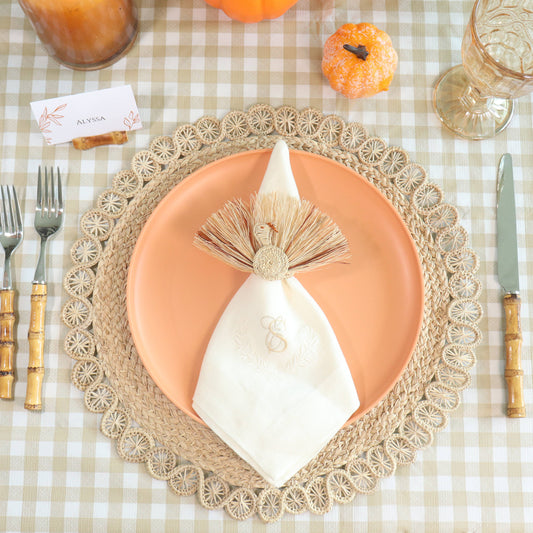 Turkey Fringe Napkin Ring