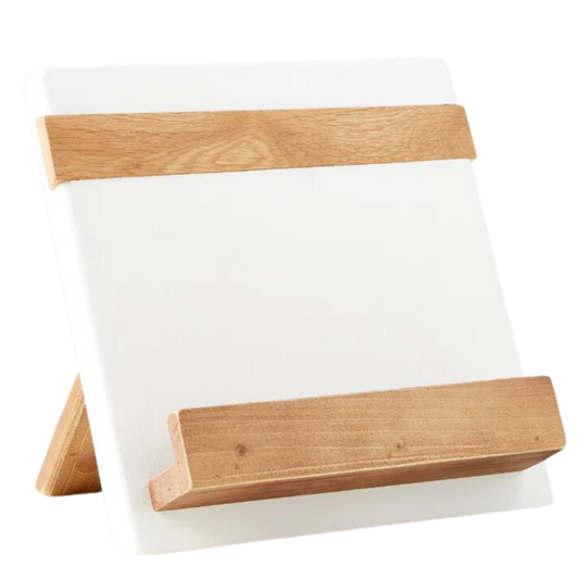 White Mod iPad / Cookbook Holder