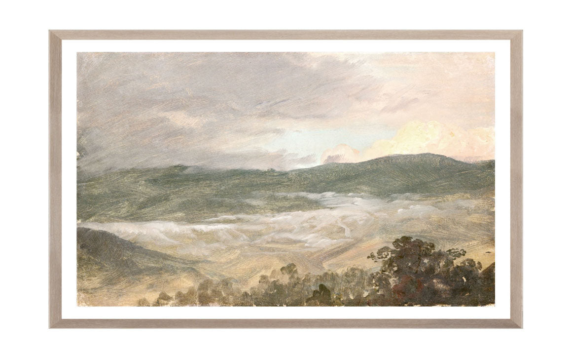 Petite Scapes - Church Landscape C. 1865