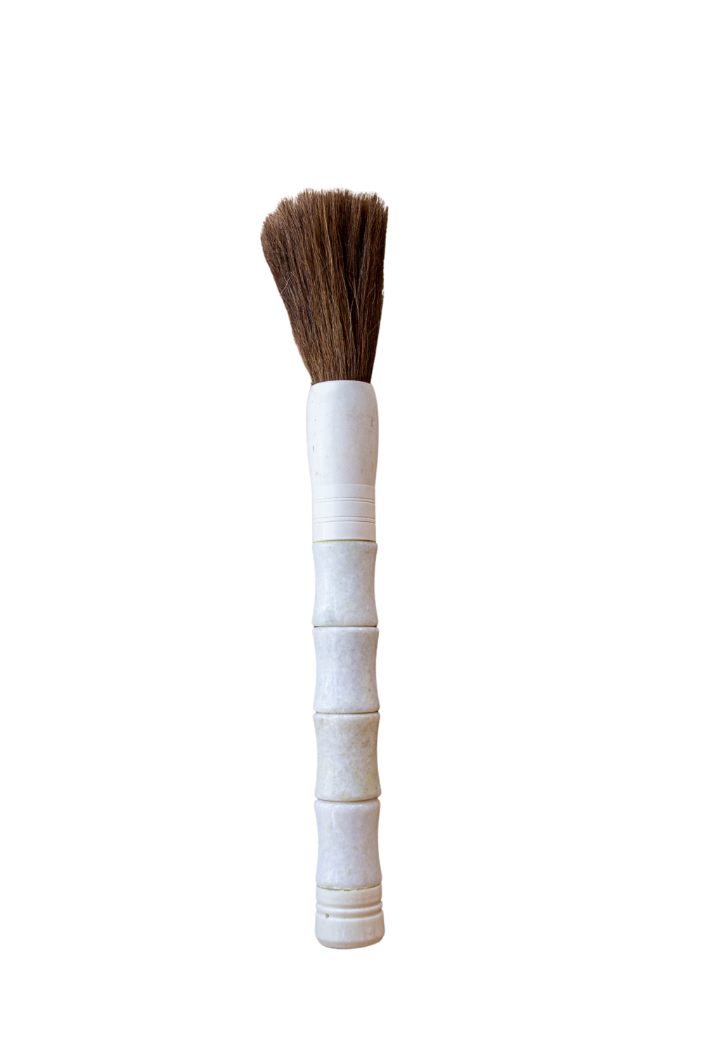 Natural Bone Calligraphy Brush Vintage Cream Pale Green