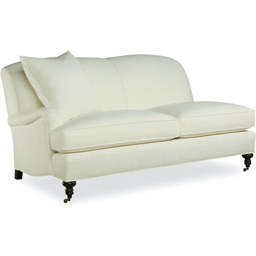 One Arm Sofa, Bistro Silver