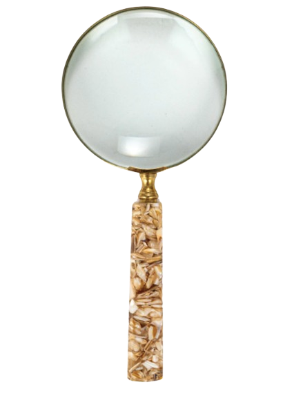 Mother of Pearl & Resin Magnifying Glass