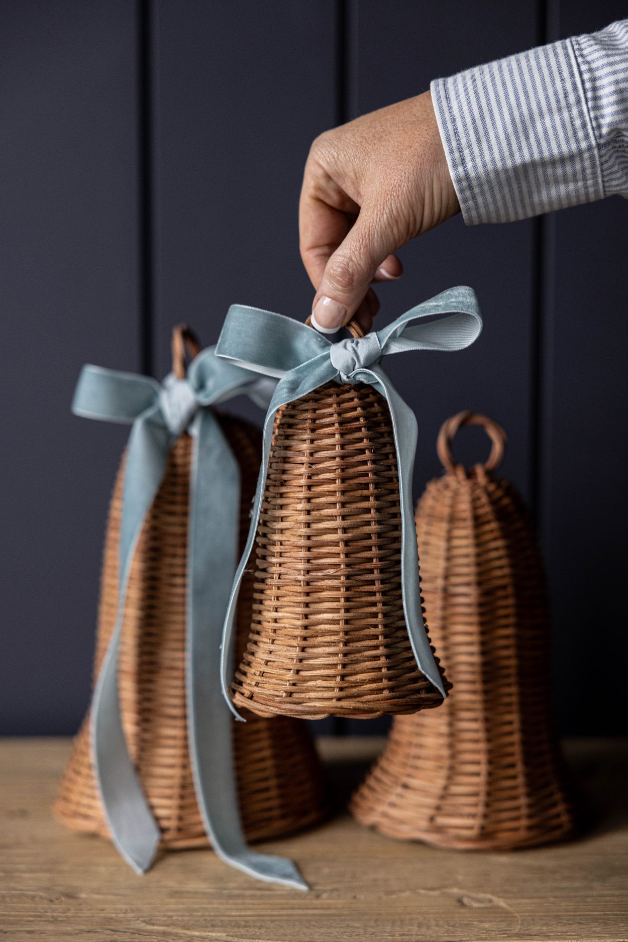 Rattan Bells Set (3pcs)