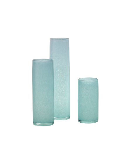 Gwendolyn Vases, Sky Blue - Set of 3