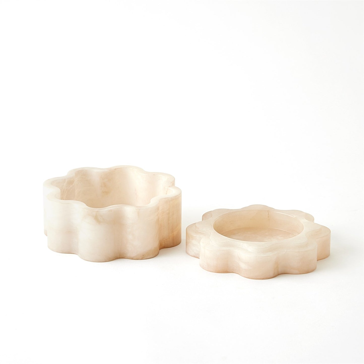 Cumulus Alabaster Wide Box-Cream-Sm