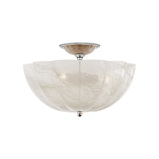 Rosehill Semi-Flush Polished Nickel