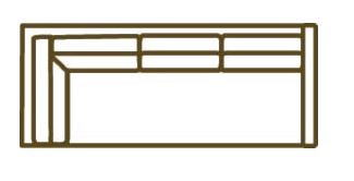 CSTM - 3583-19LF + 3583-23RF Sectional - Emmett