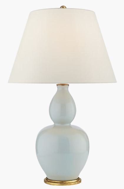 Ice Blue Porcelain Lamp