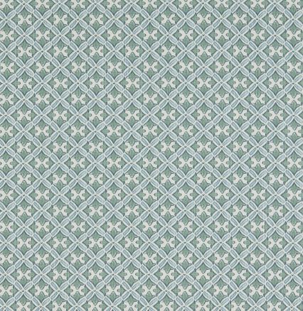 22x22 pillow Fabric (for 2), blue welt - Debra Harris