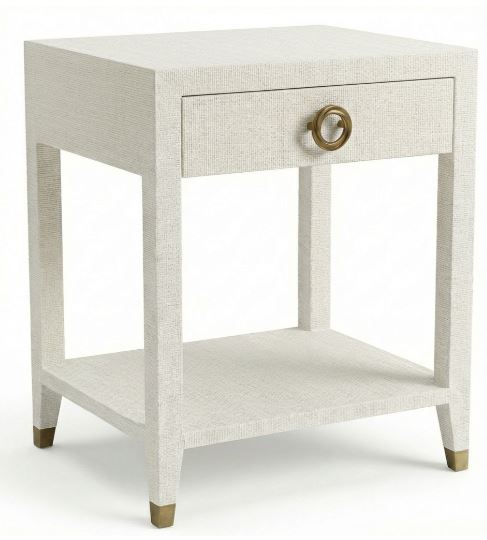 Addison Side Table - Linen, Emmett