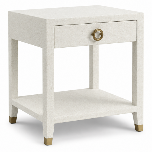 Addison Side Table, Linen